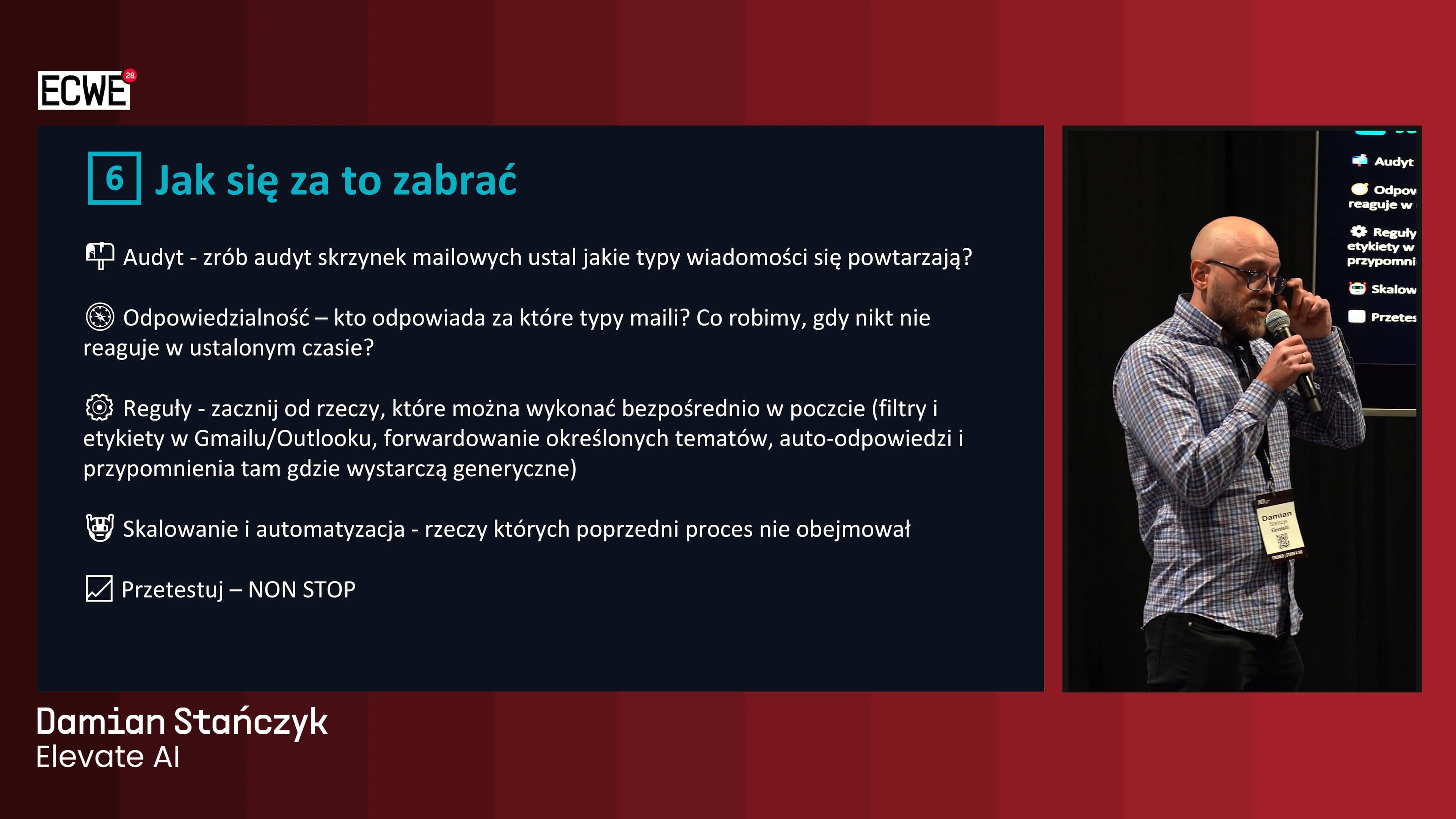 Skończ ściemniać i pokaż co można wdrożyć! Od chaosu do kontroli: czyli jak stworzyć automatyczne zarządzanie mailami z ogólnych skrzynek Twojego e-commerce, aby oszczędzać czas.